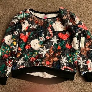 Ugly Christmas sweater never worn with tags